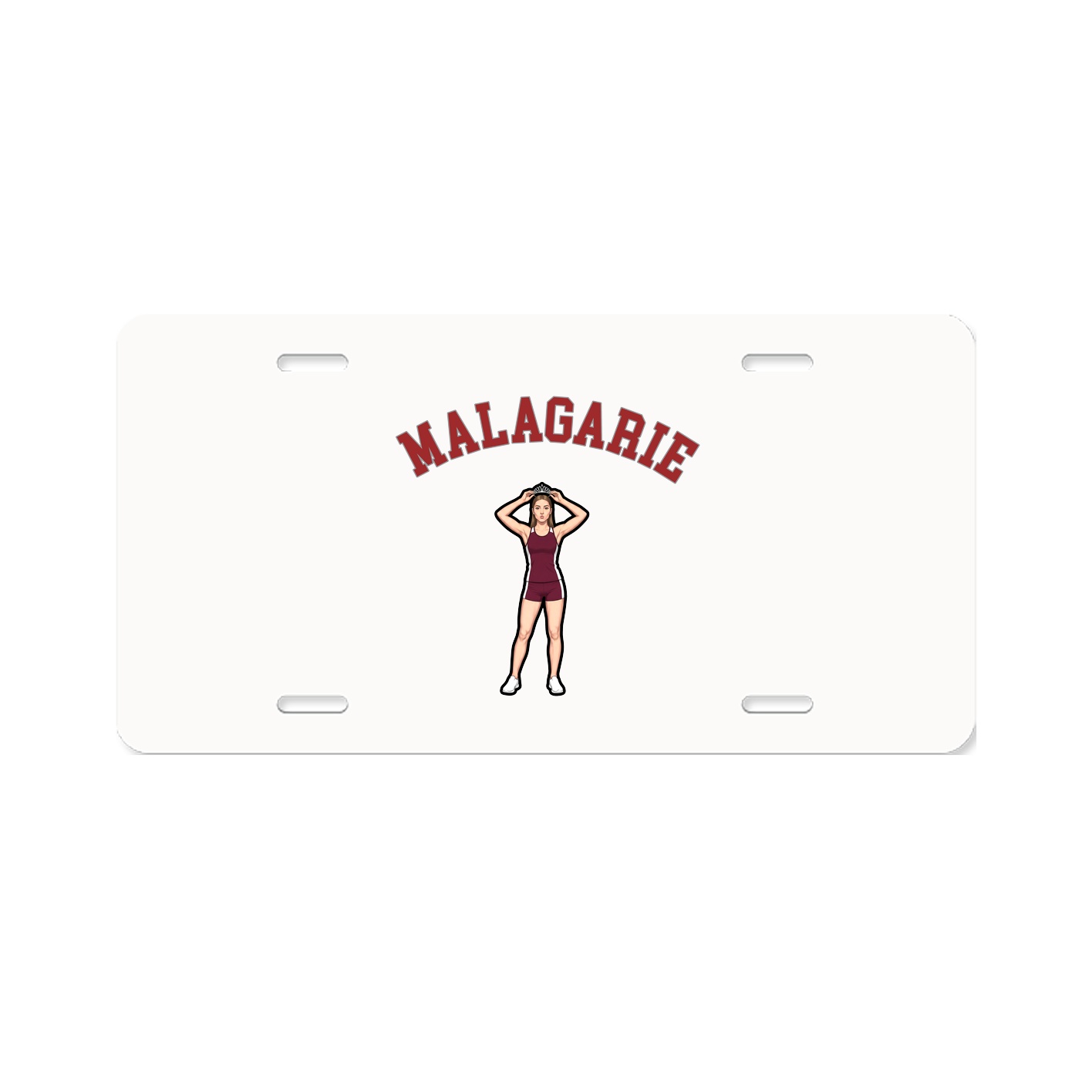 License Plate — Shirsey Arch in Classic