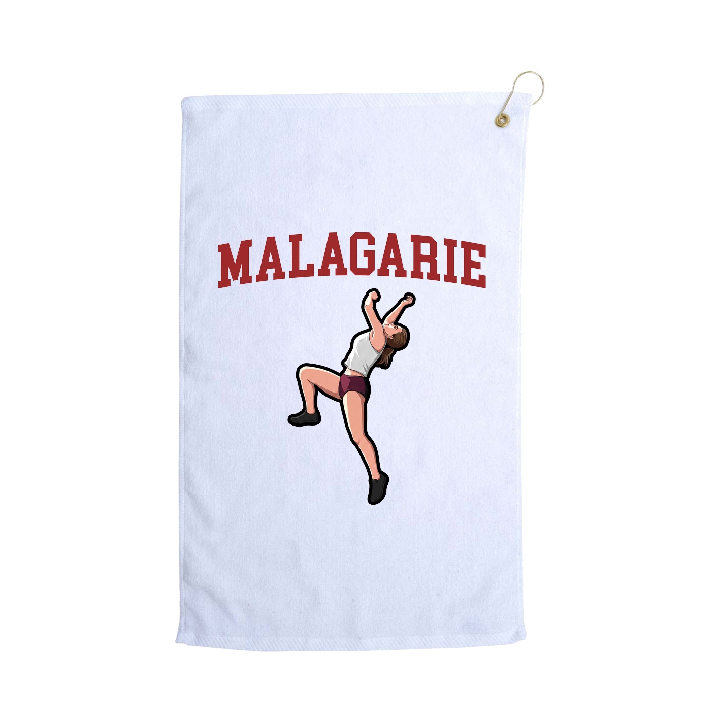 Golf Towel — Shirsey in White