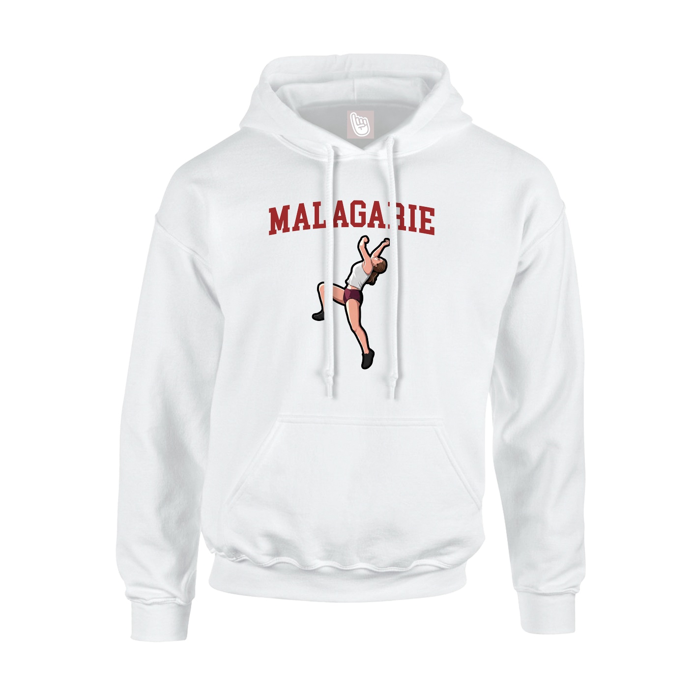 Youth Hoodie — Shirsey in White