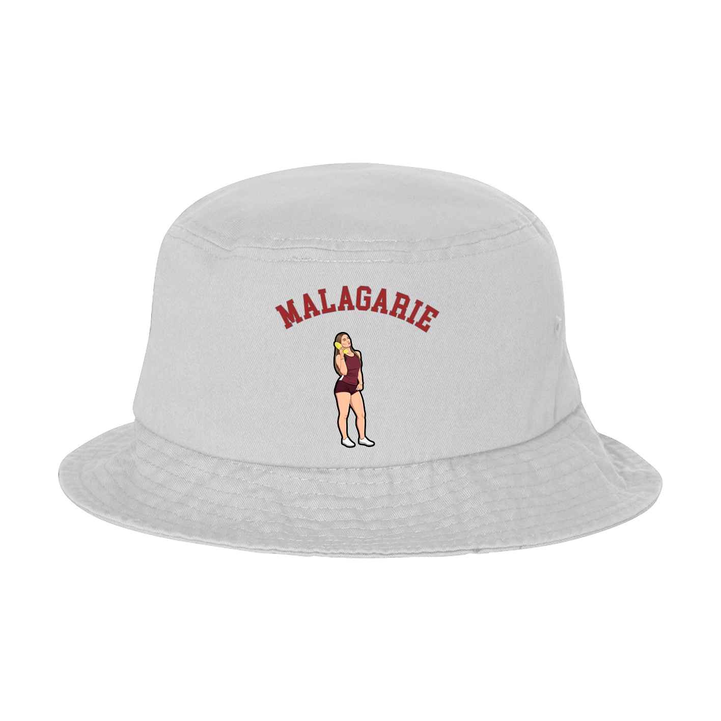 Bucket Cap — Shirsey Arch in White