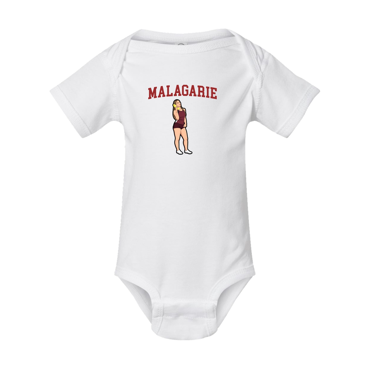 Baby Onesie — Shirsey in White