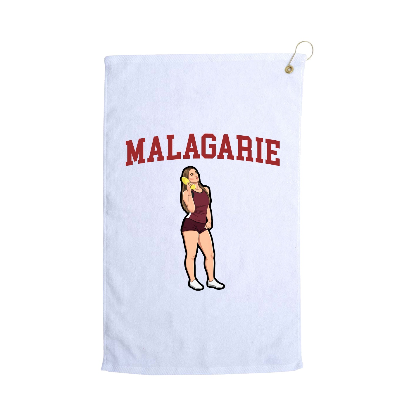 Golf Towel — Shirsey in White