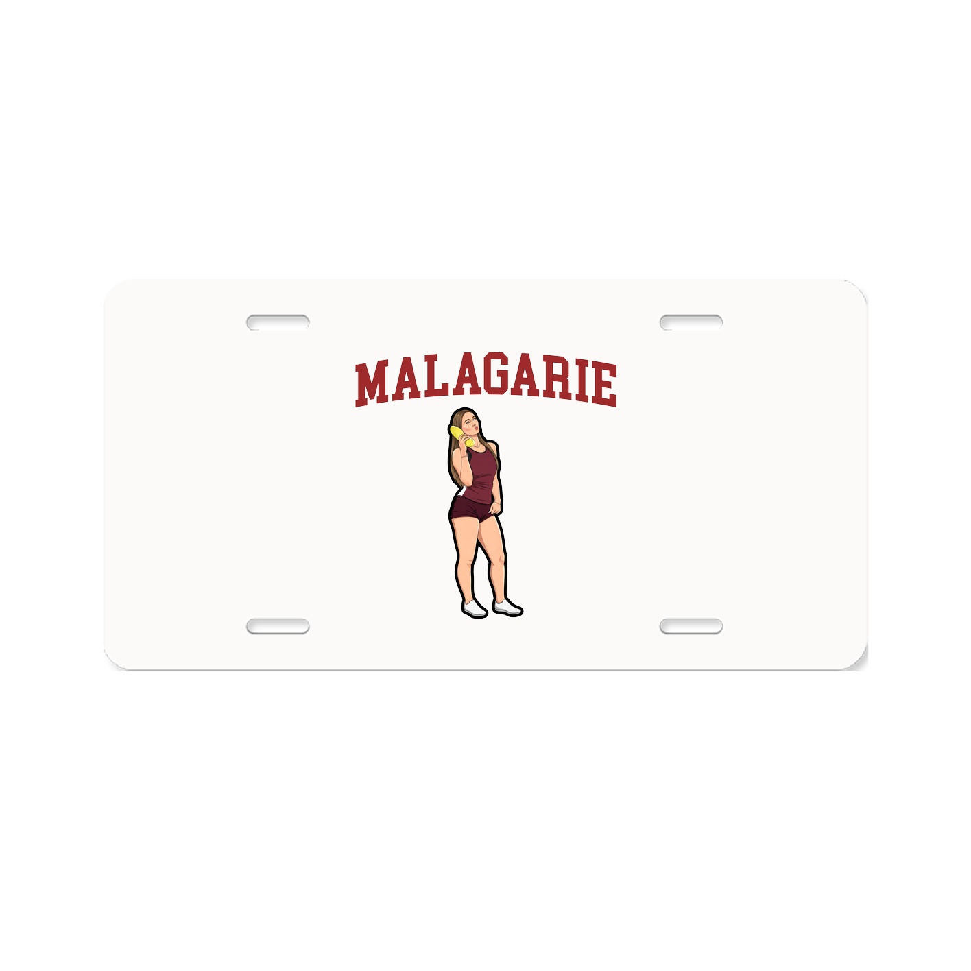 License Plate — Shirsey in Classic