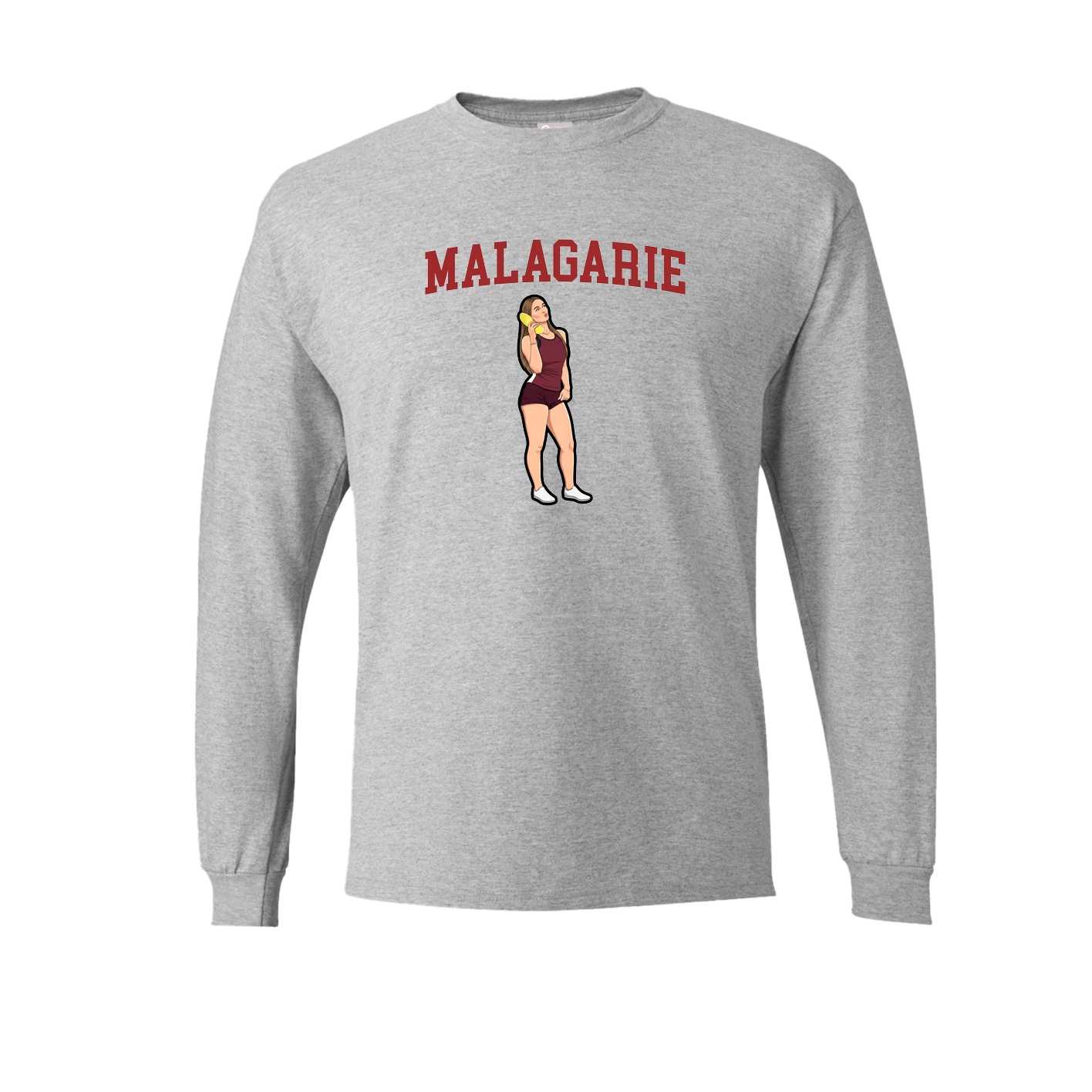 Long Sleeve Tee — Shirsey in Grey