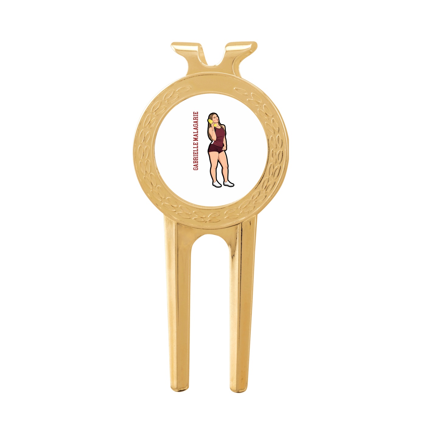 Divot Tool with Ball Marker — Name Vertical in Classic