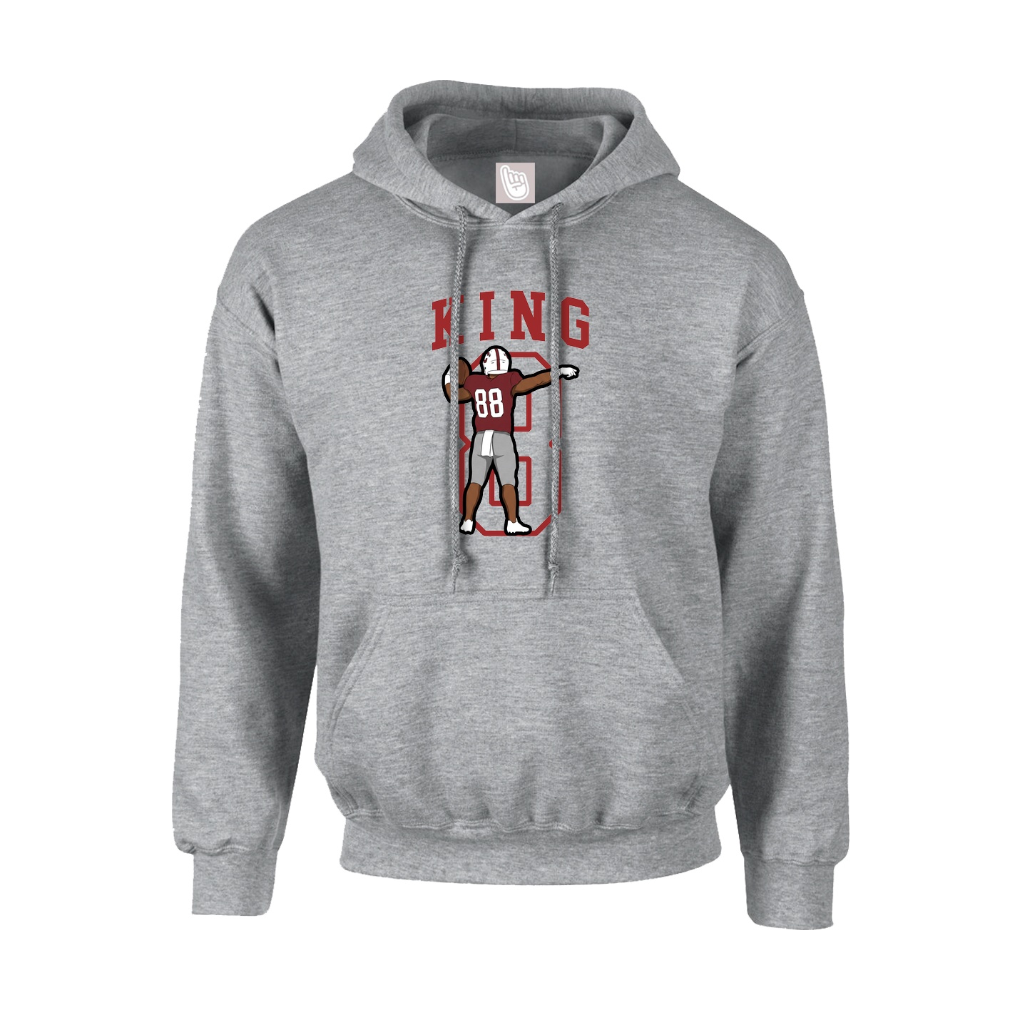 Hoodie — Shirsey in Grey