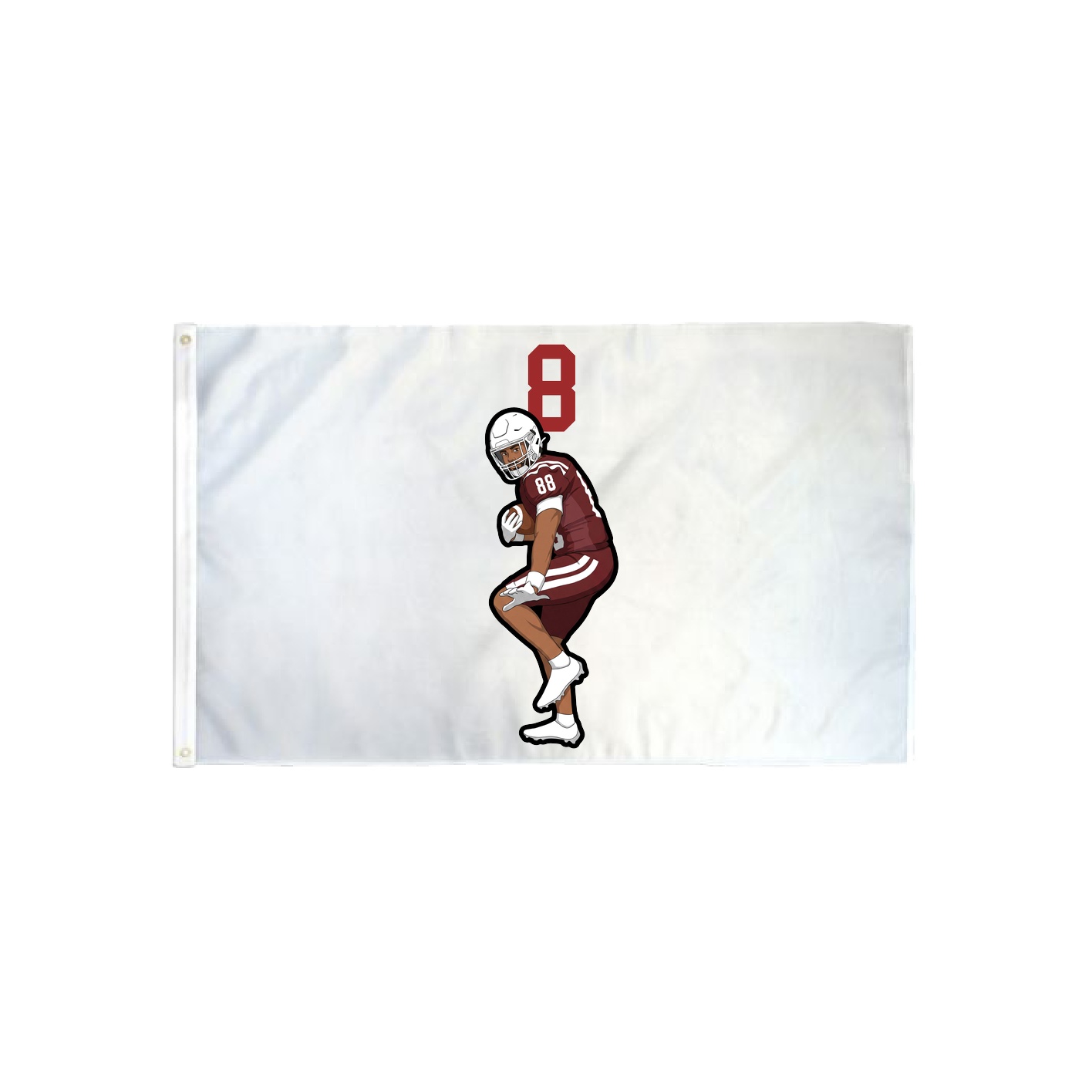 3x5 Flag — Number Top in Classic