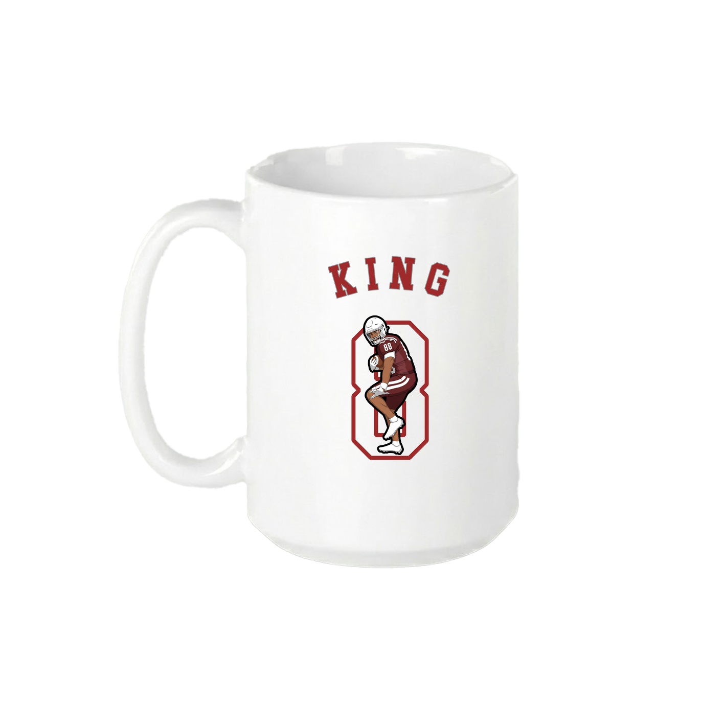 15oz Coffee Mug — Shirsey Arch in White