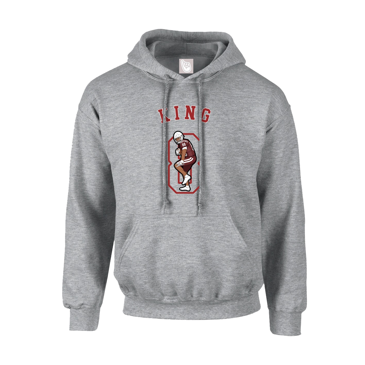 Hoodie — Shirsey Arch in Grey