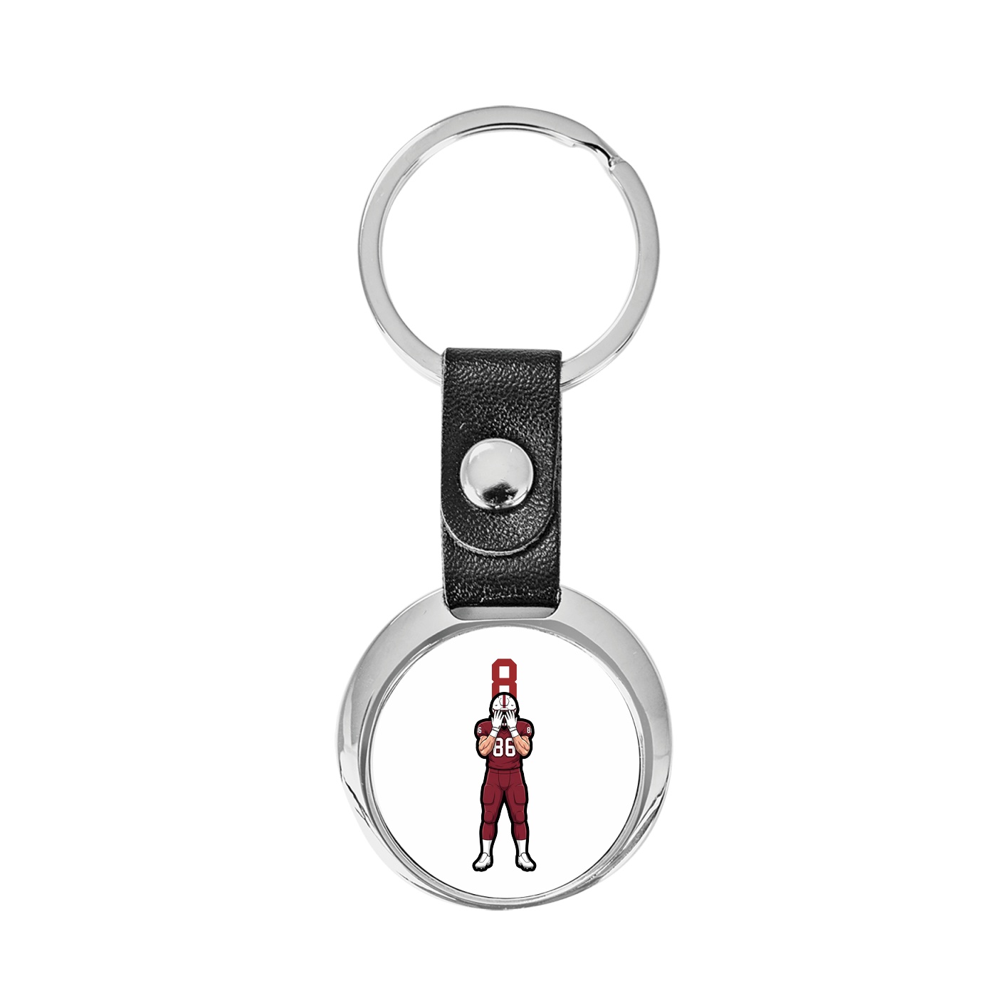 Key Chain — Number Top in Classic