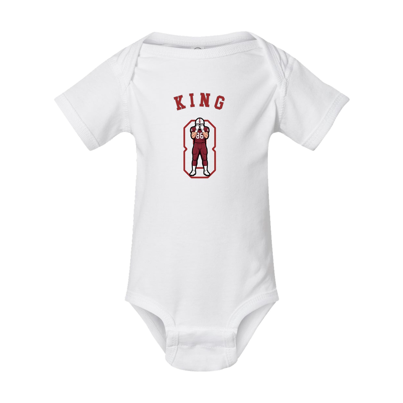 Baby Onesie — Shirsey Arch in White