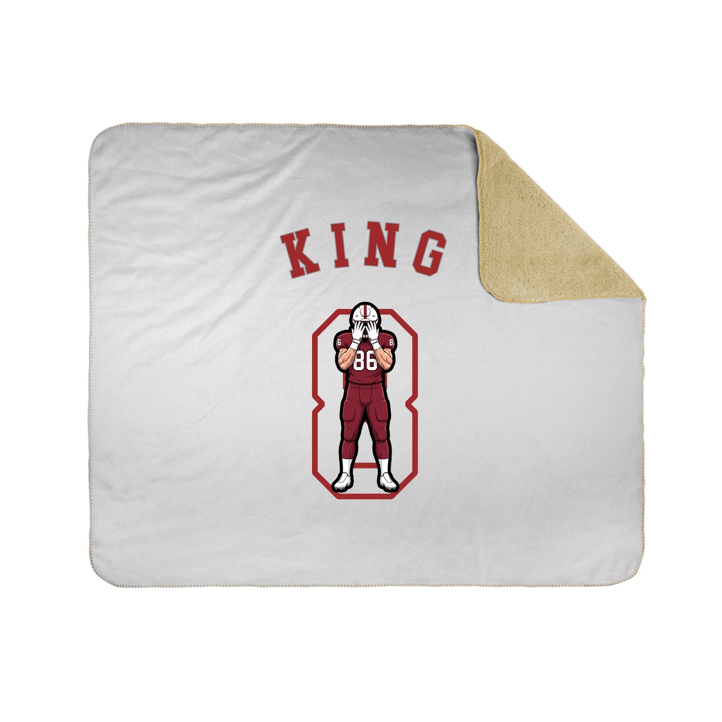 Throw Blanket — Shirsey Arch in White