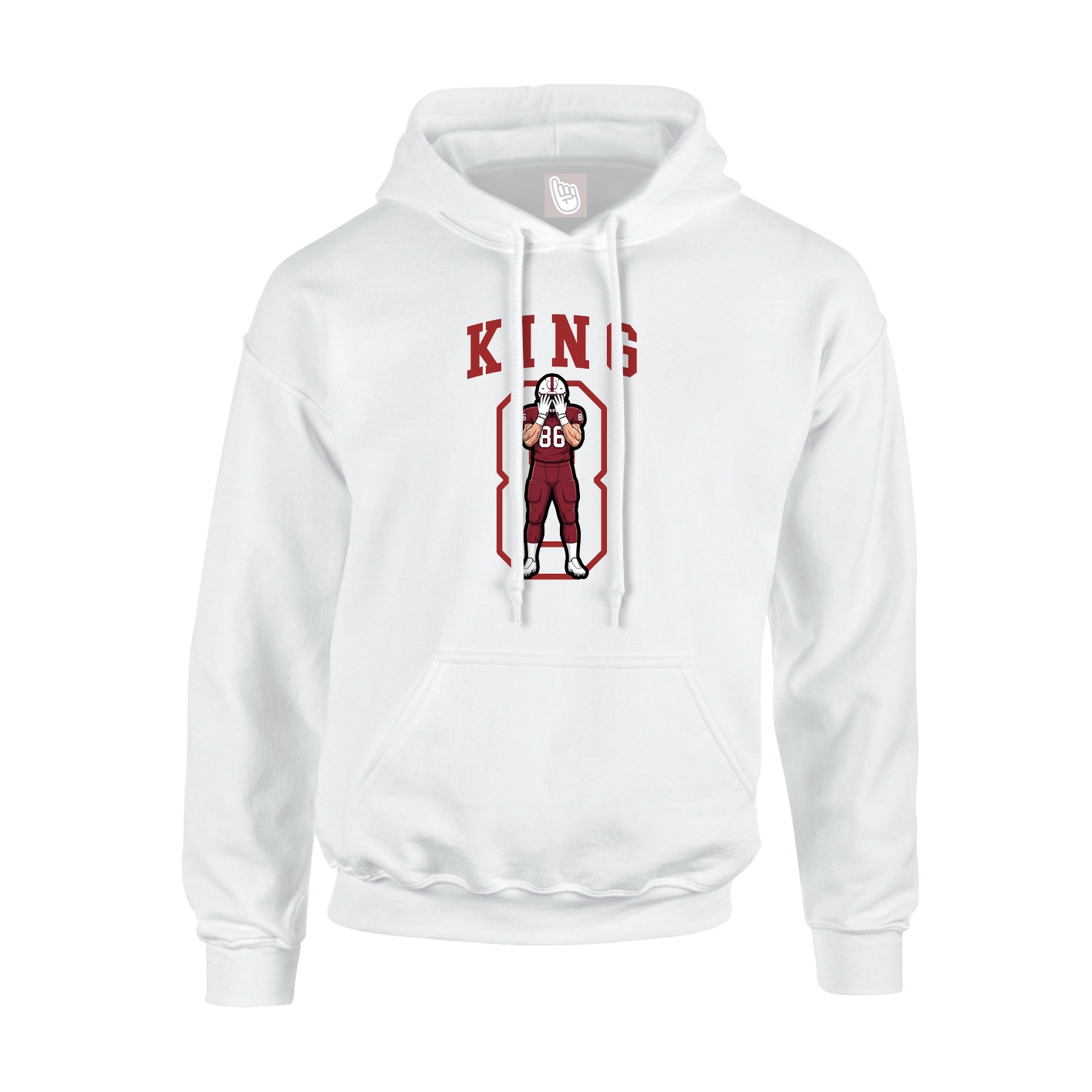 Youth Hoodie — Shirsey in White