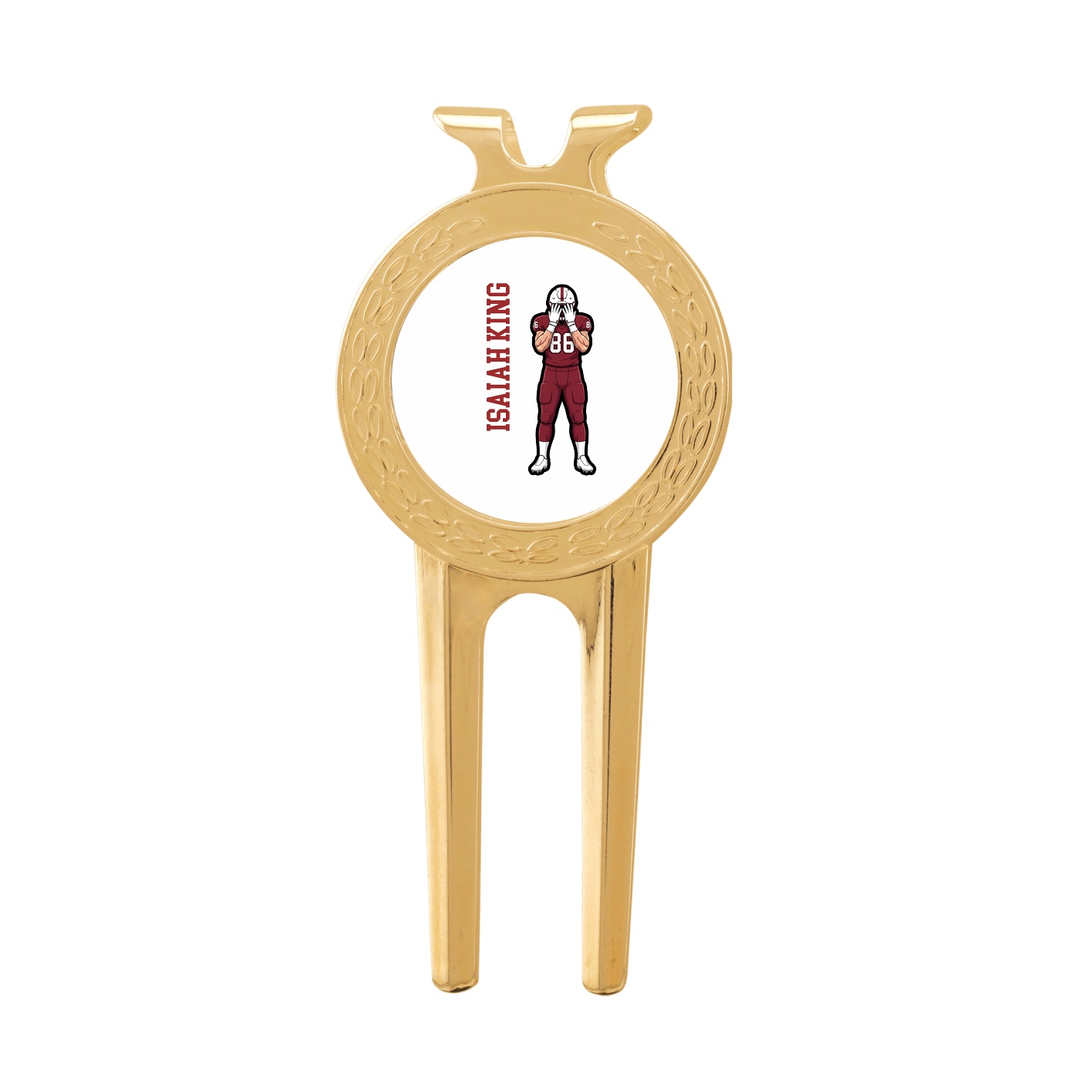 Divot Tool with Ball Marker — Name Vertical in Classic