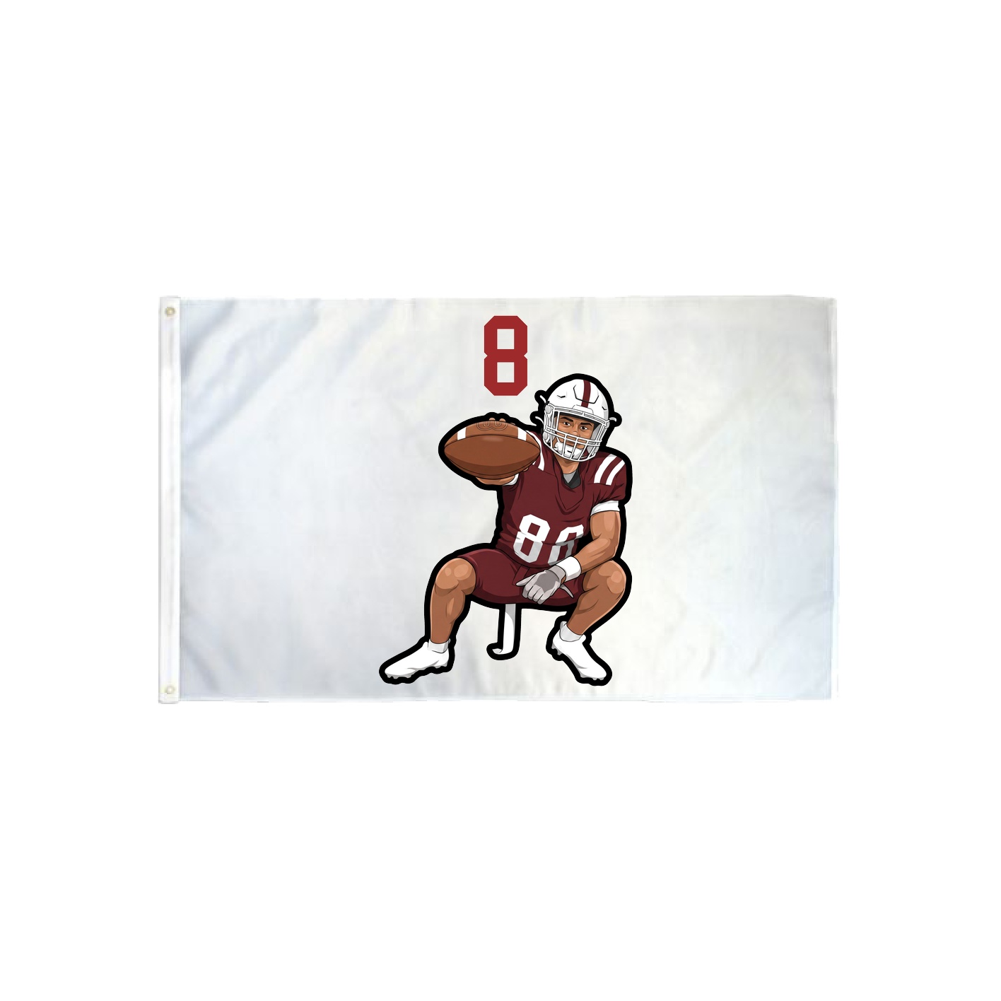 3x5 Flag — Number Top in Classic