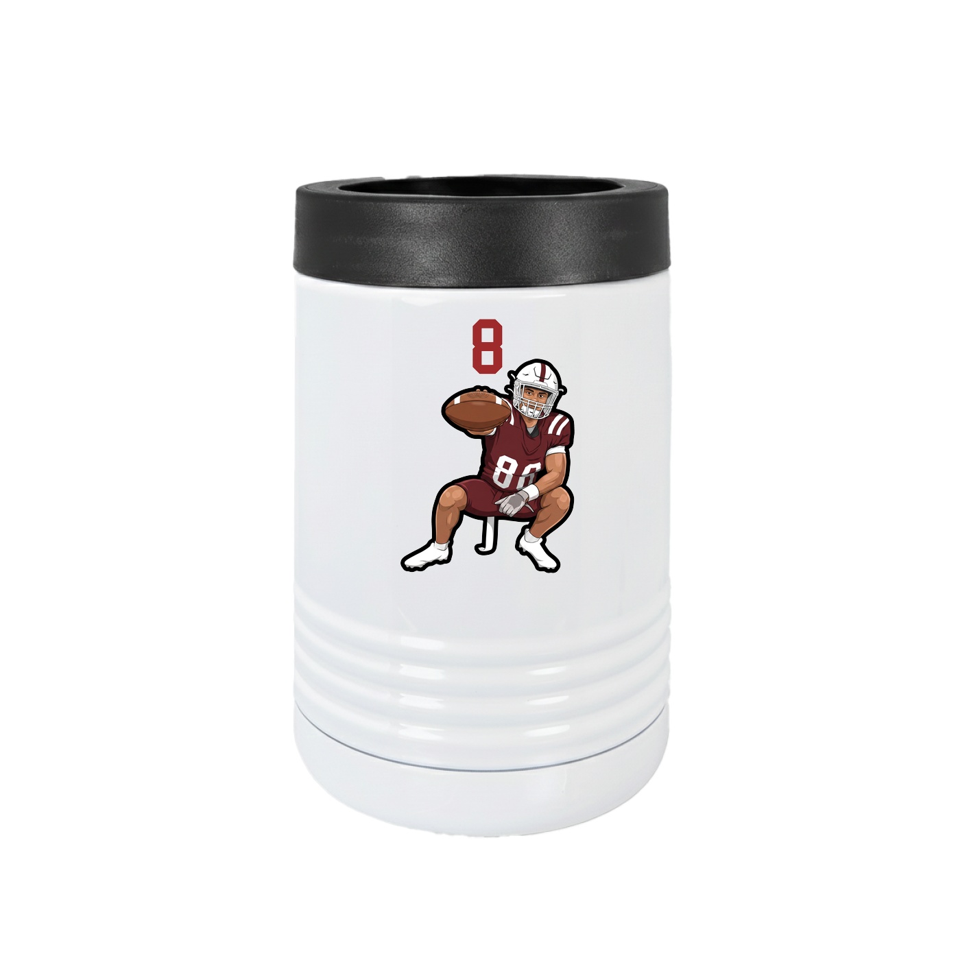 Beverage Holder — Number Top in White