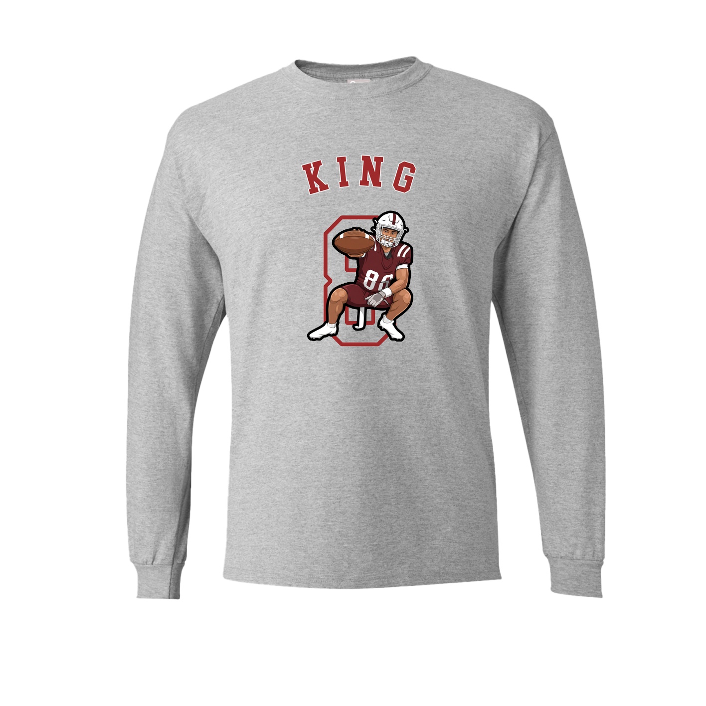 Long Sleeve Tee — Shirsey Arch in Grey