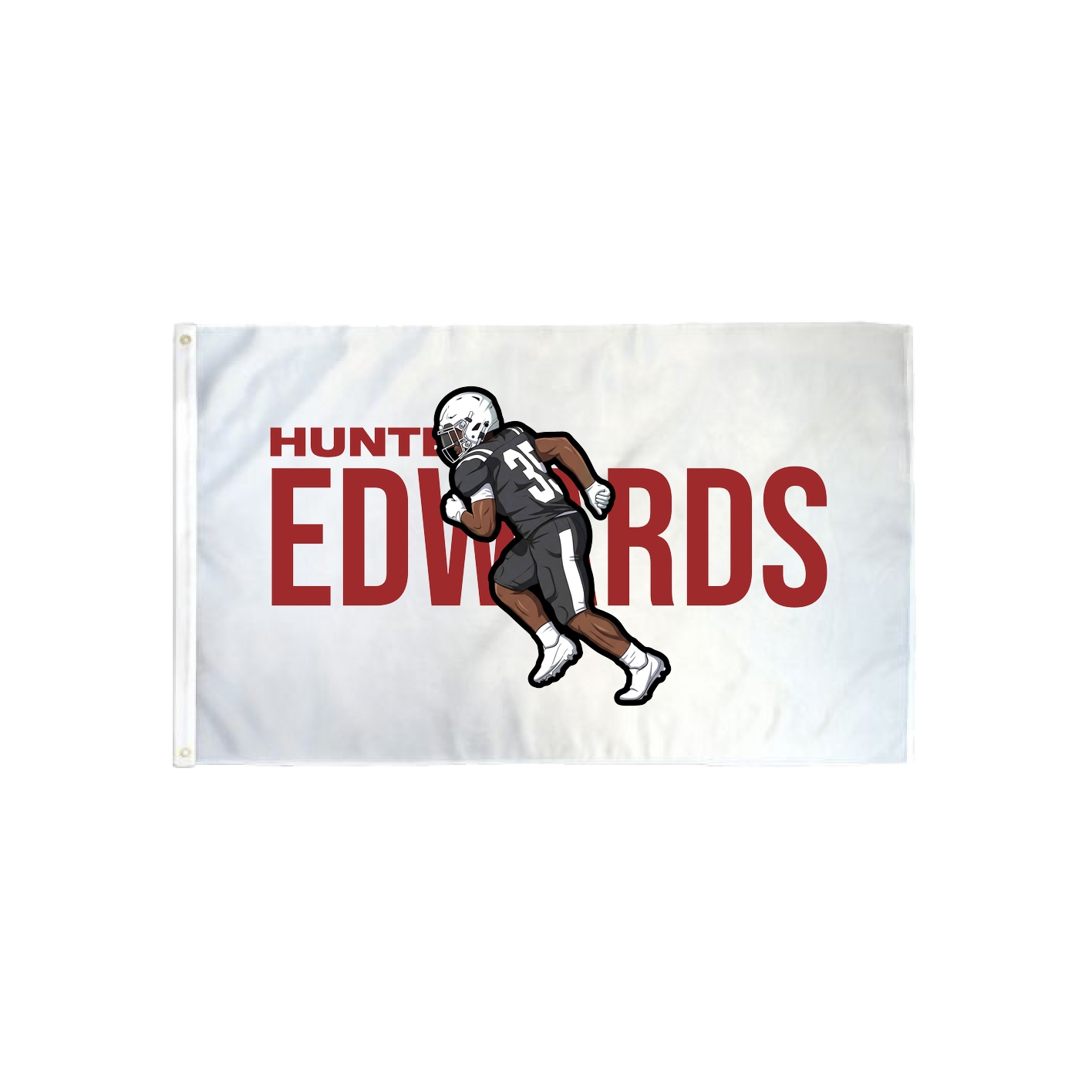 3x5 Flag — Player Name in Classic