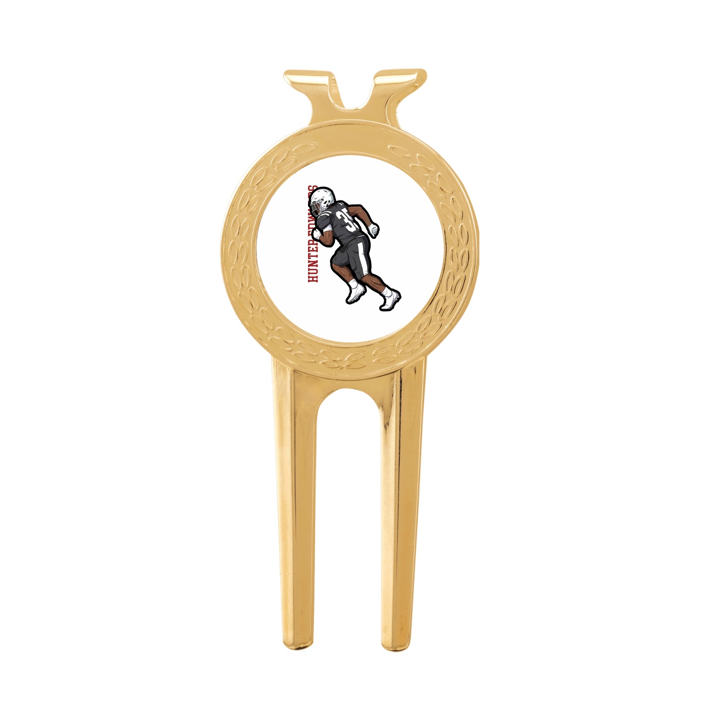 Divot Tool with Ball Marker — Name Vertical in Classic