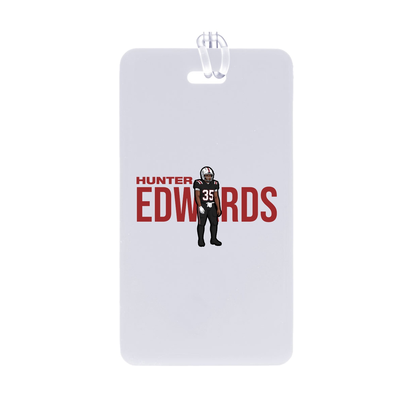 Bag Tag — Player Name in Classic