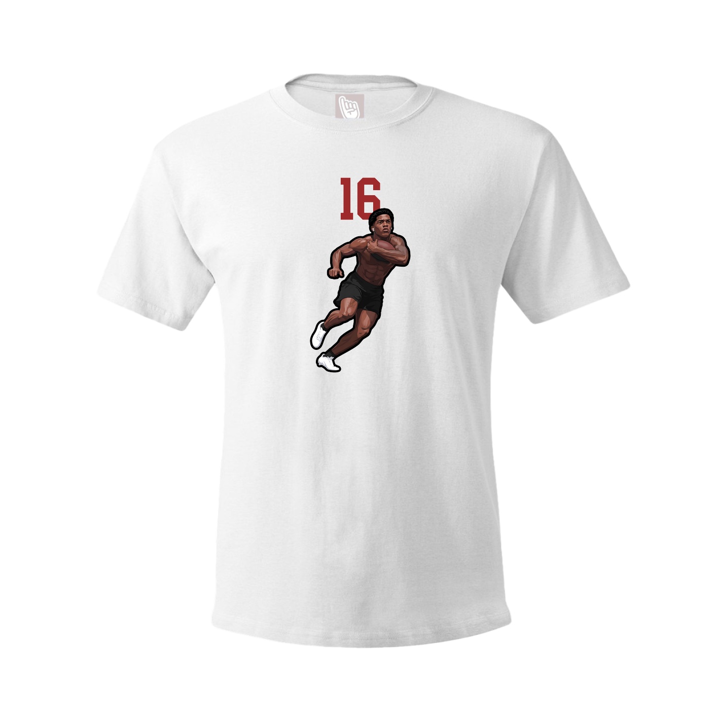 Tee — Number Top in White