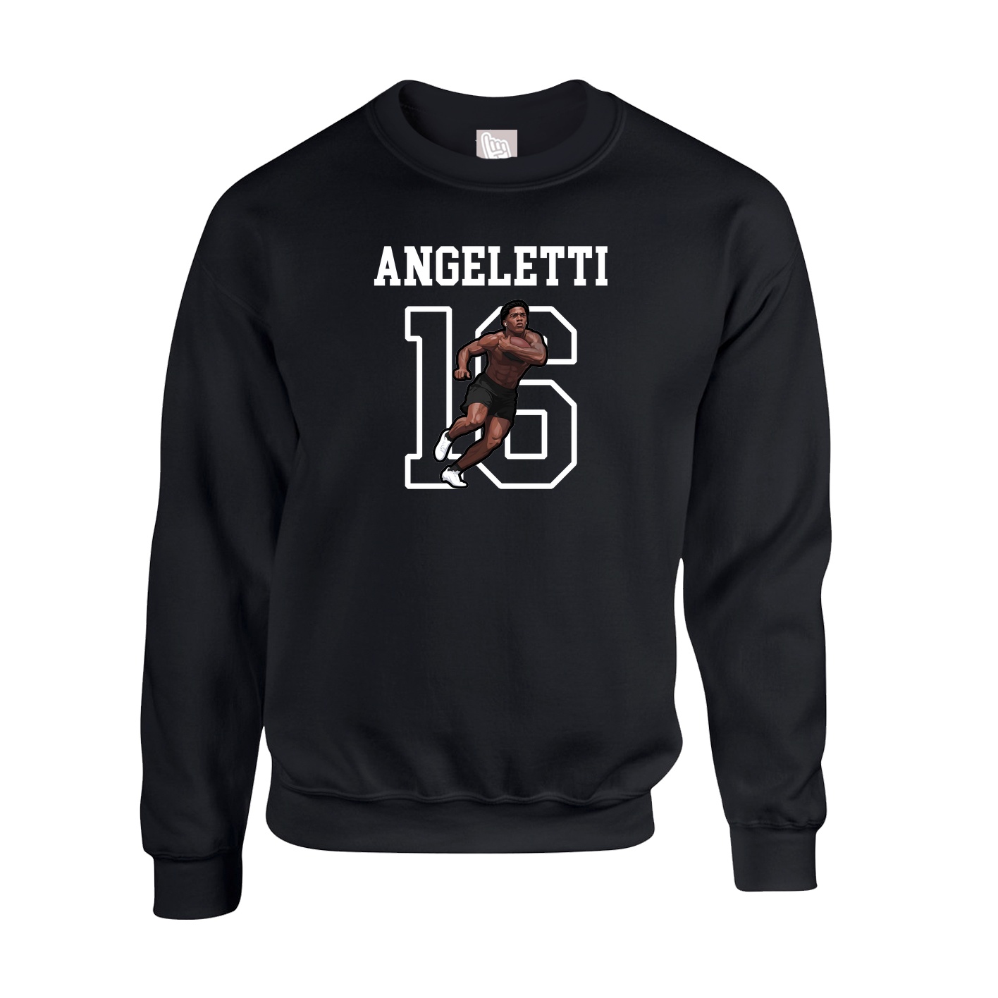 Fleece Crew — Shirsey in Black