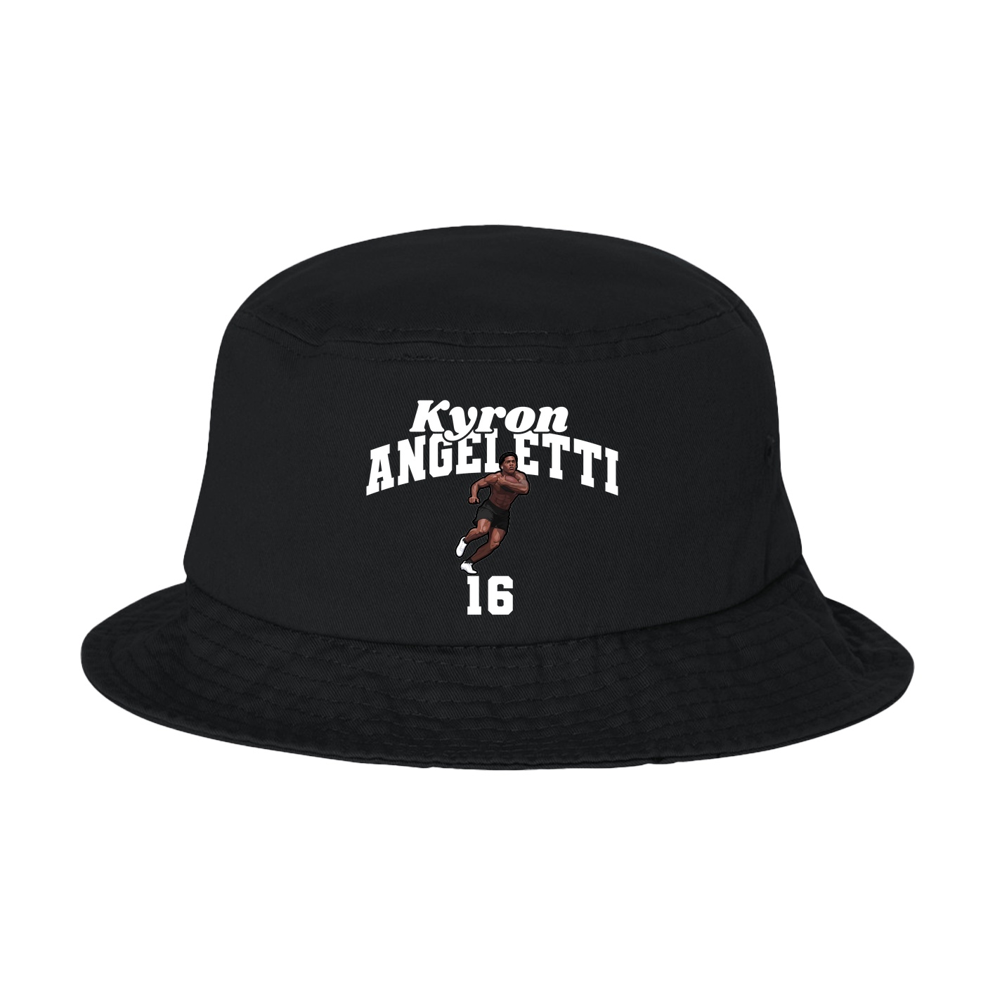 Bucket Cap — Signature Arch in Black