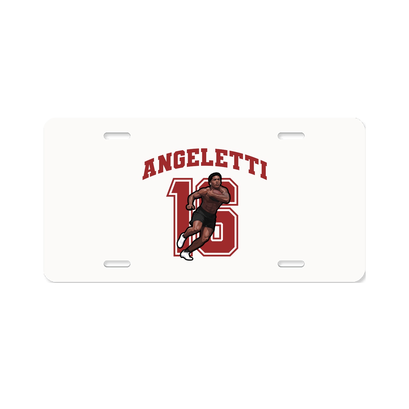 License Plate — Number in Classic