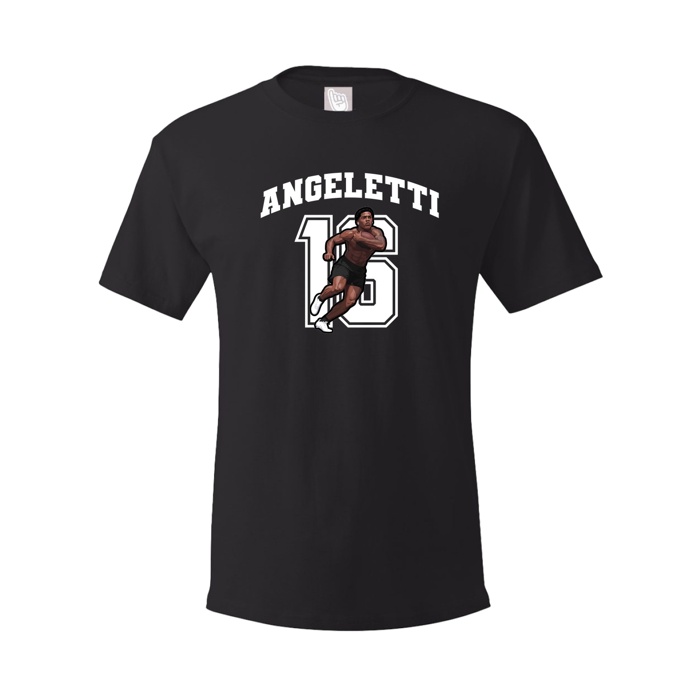Youth Tee — Number in Black