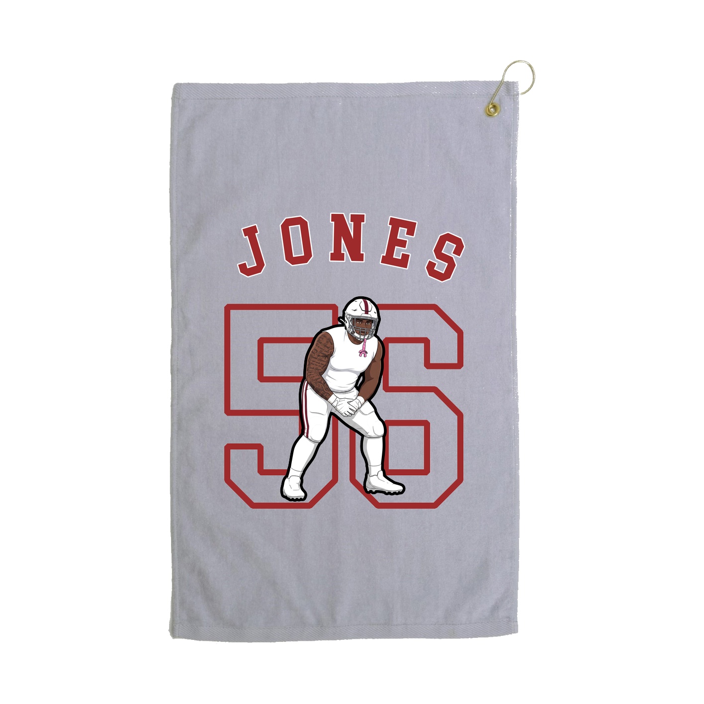 Golf Towel — Shirsey Arch in Grey