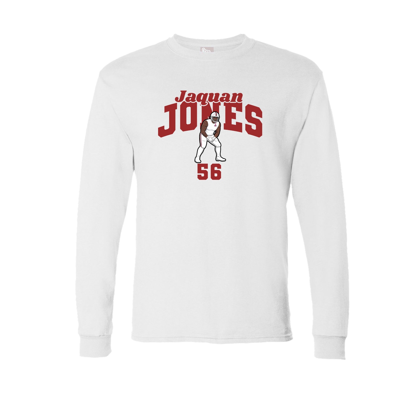Long Sleeve Tee — Signature Arch in White