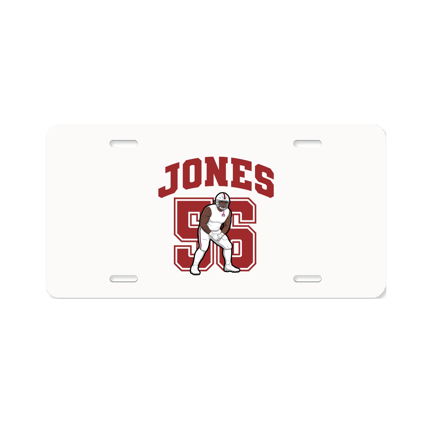 License Plate — Number in Classic