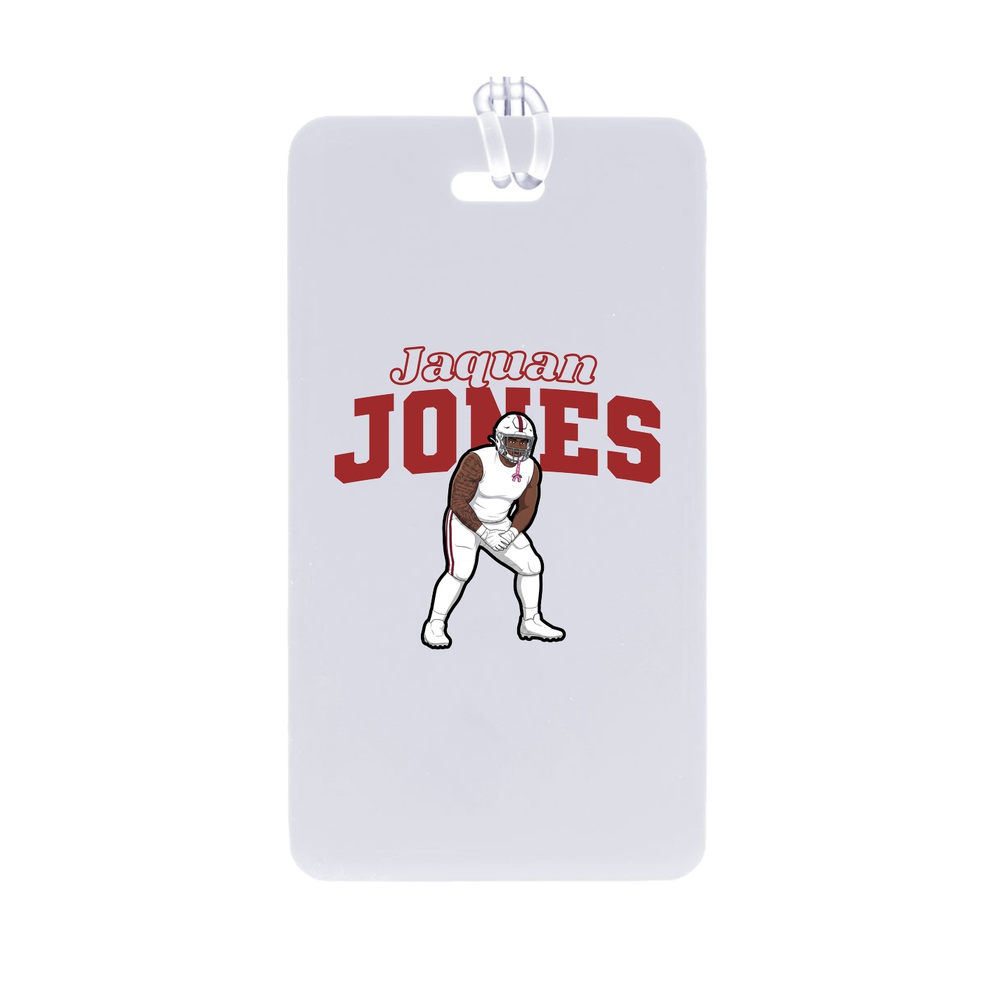 Bag Tag — Name Arch in Classic