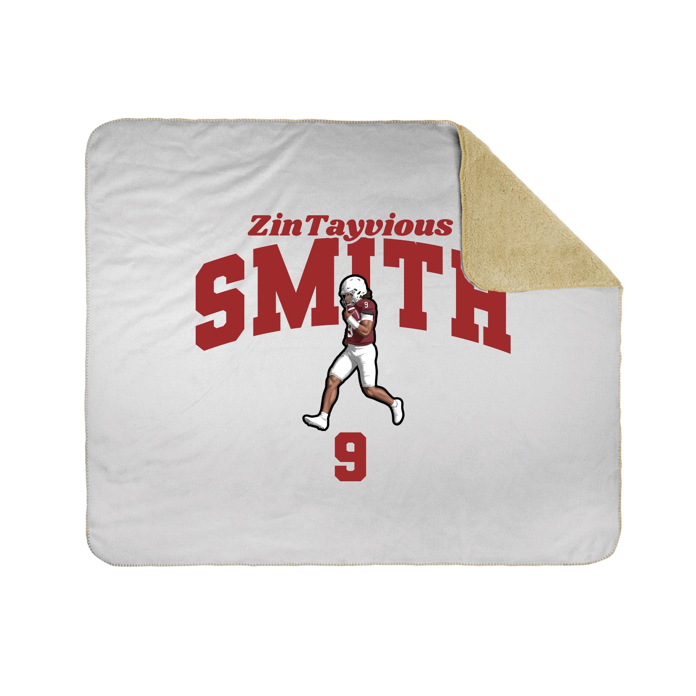 Throw Blanket — Signature Arch in White