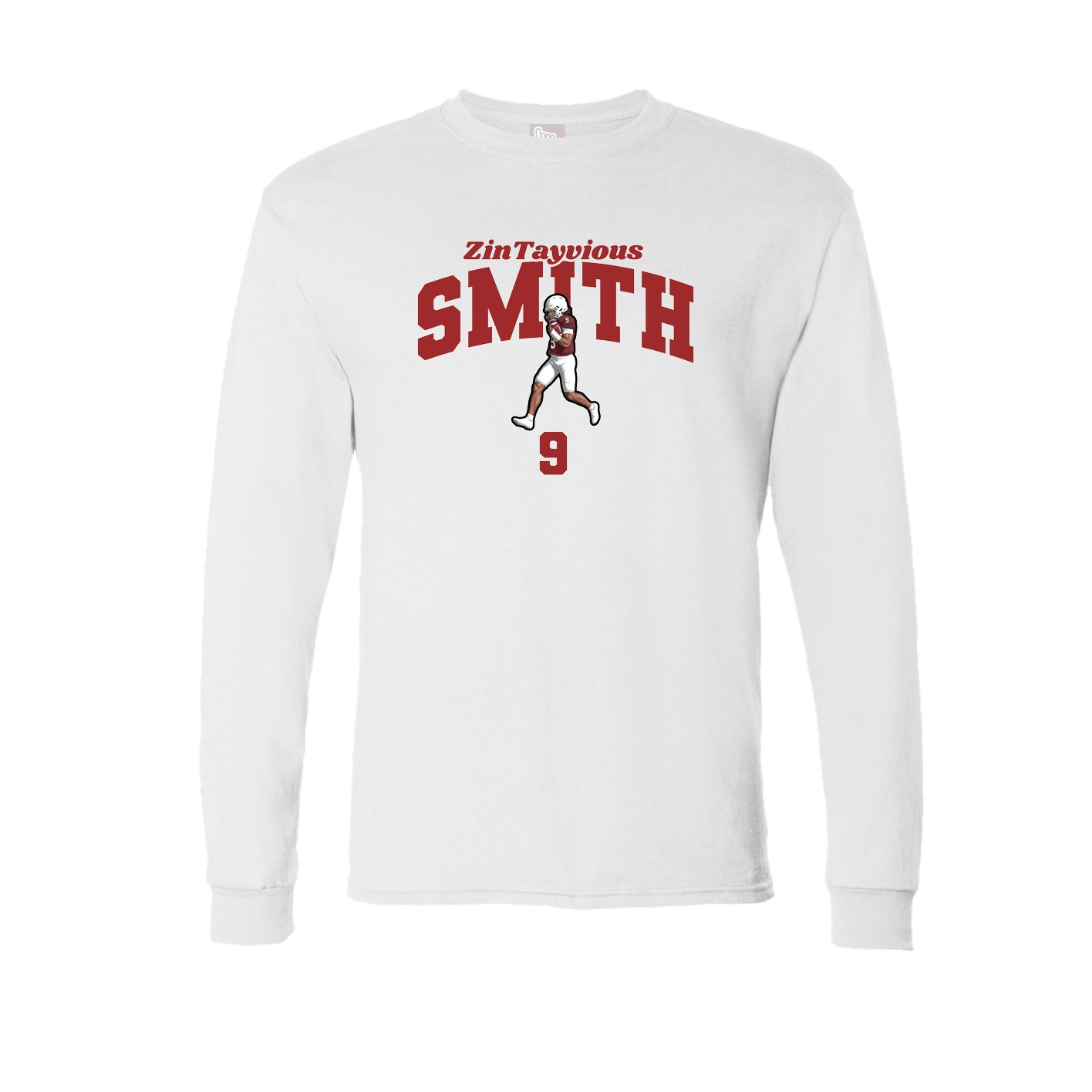 Long Sleeve Tee — Signature Arch in White