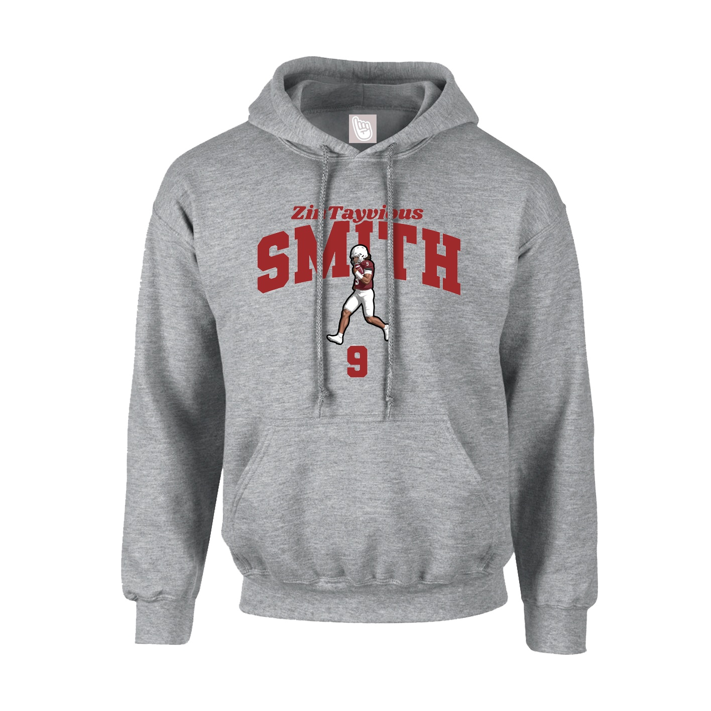 Hoodie — Signature Arch in Grey