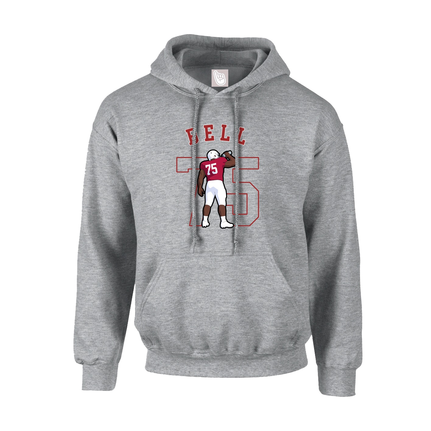 Youth Hoodie — Shirsey Arch in Grey