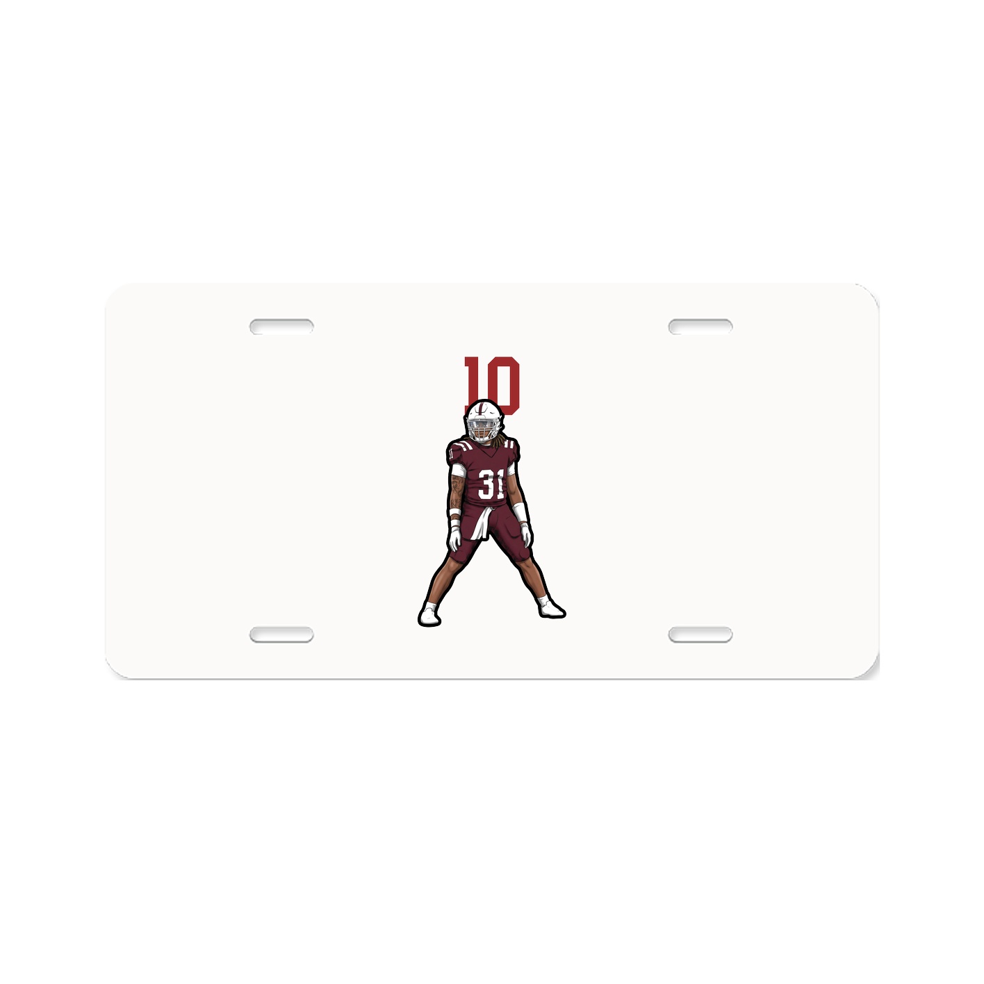 Aluminum License Plate