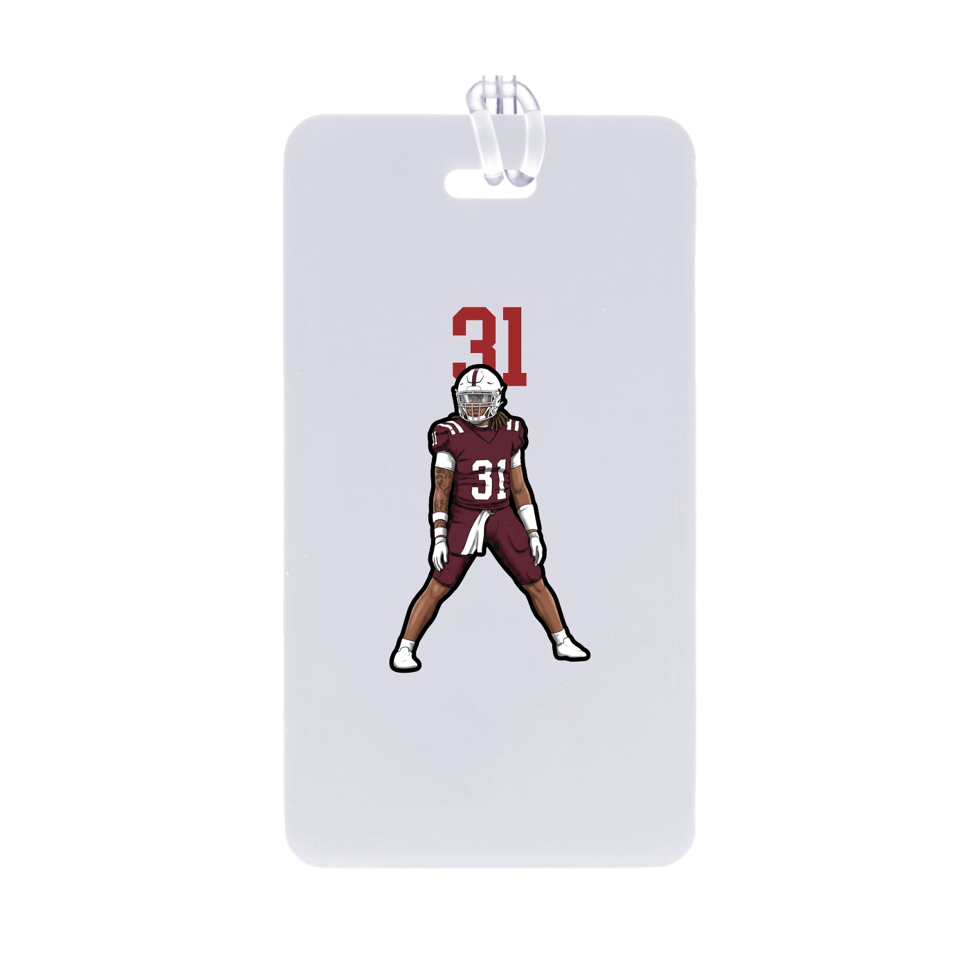 Bag Tag — Number Top in Classic