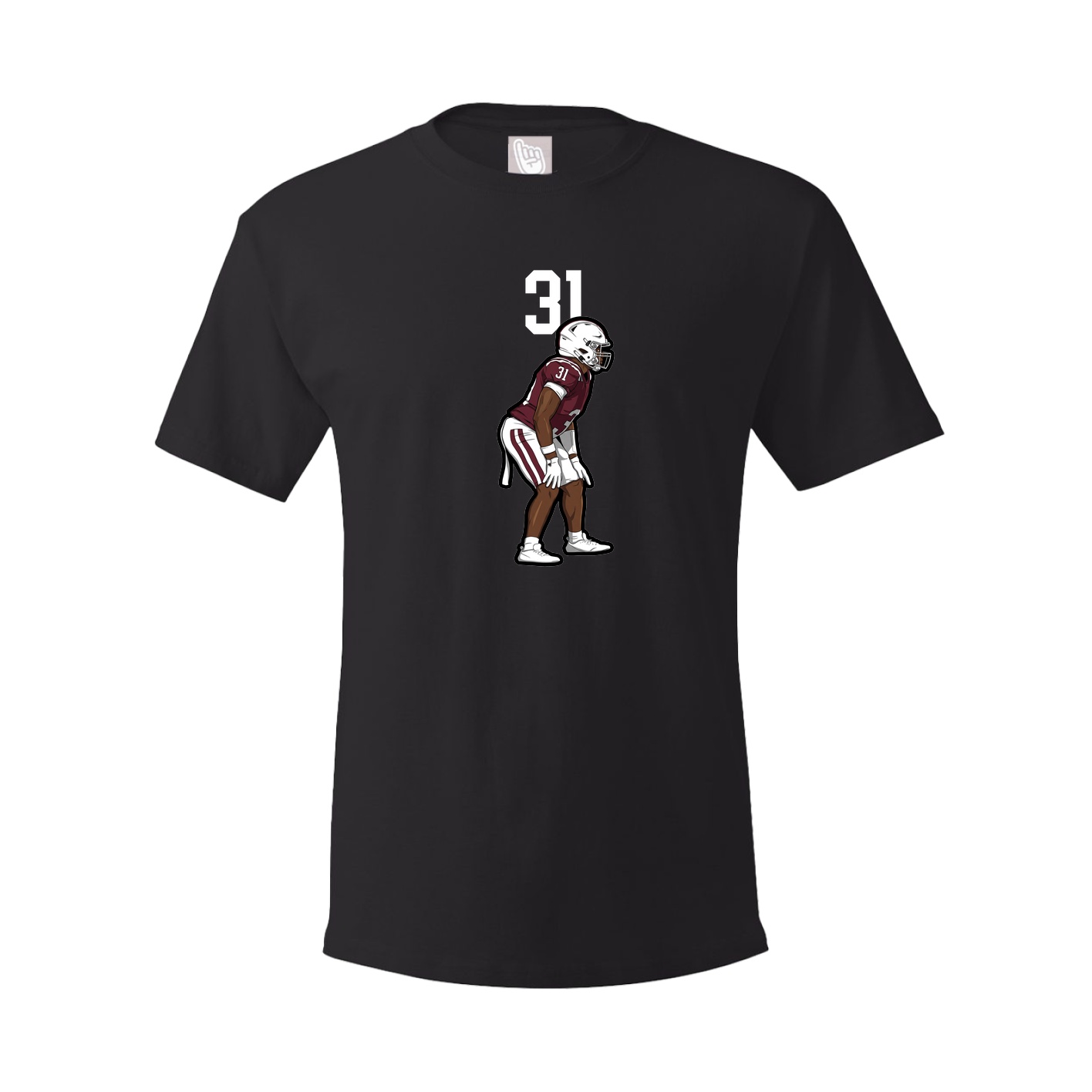 Tee — Number Top in Black