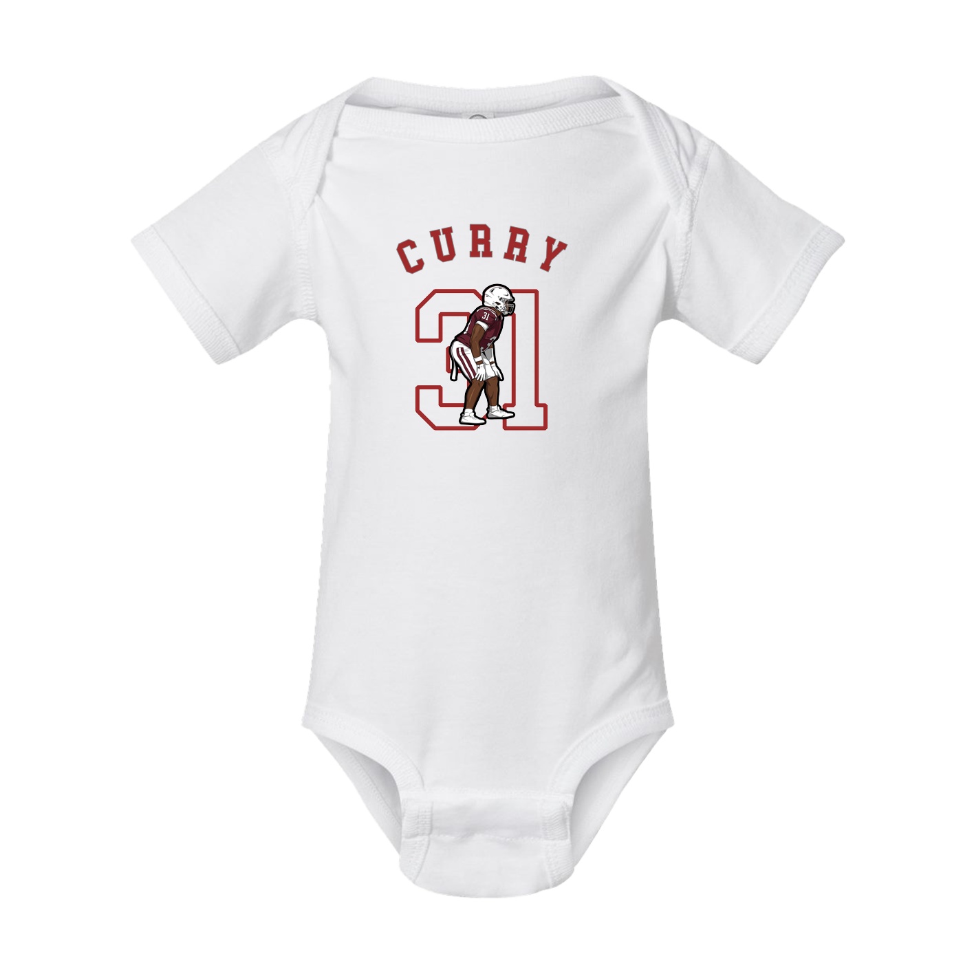 Baby Onesie — Shirsey Arch in White