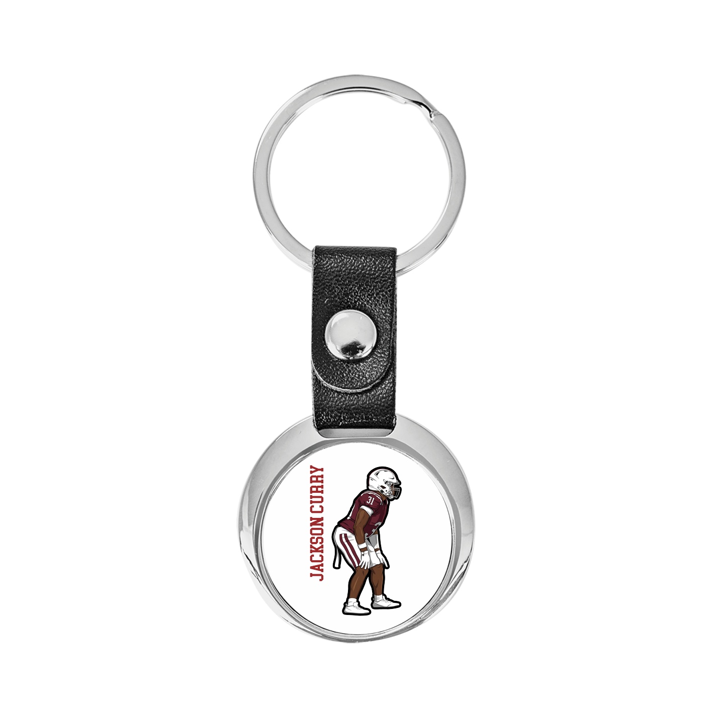 Key Chain — Name Vertical in Classic