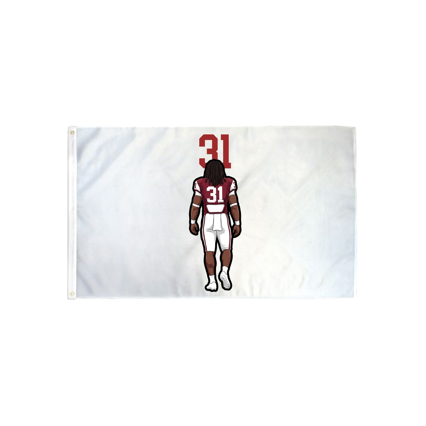 3x5 Flag — Number Top in Classic