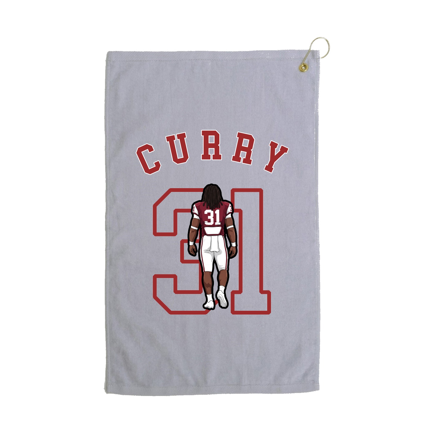 Golf Towel — Shirsey Arch in Grey