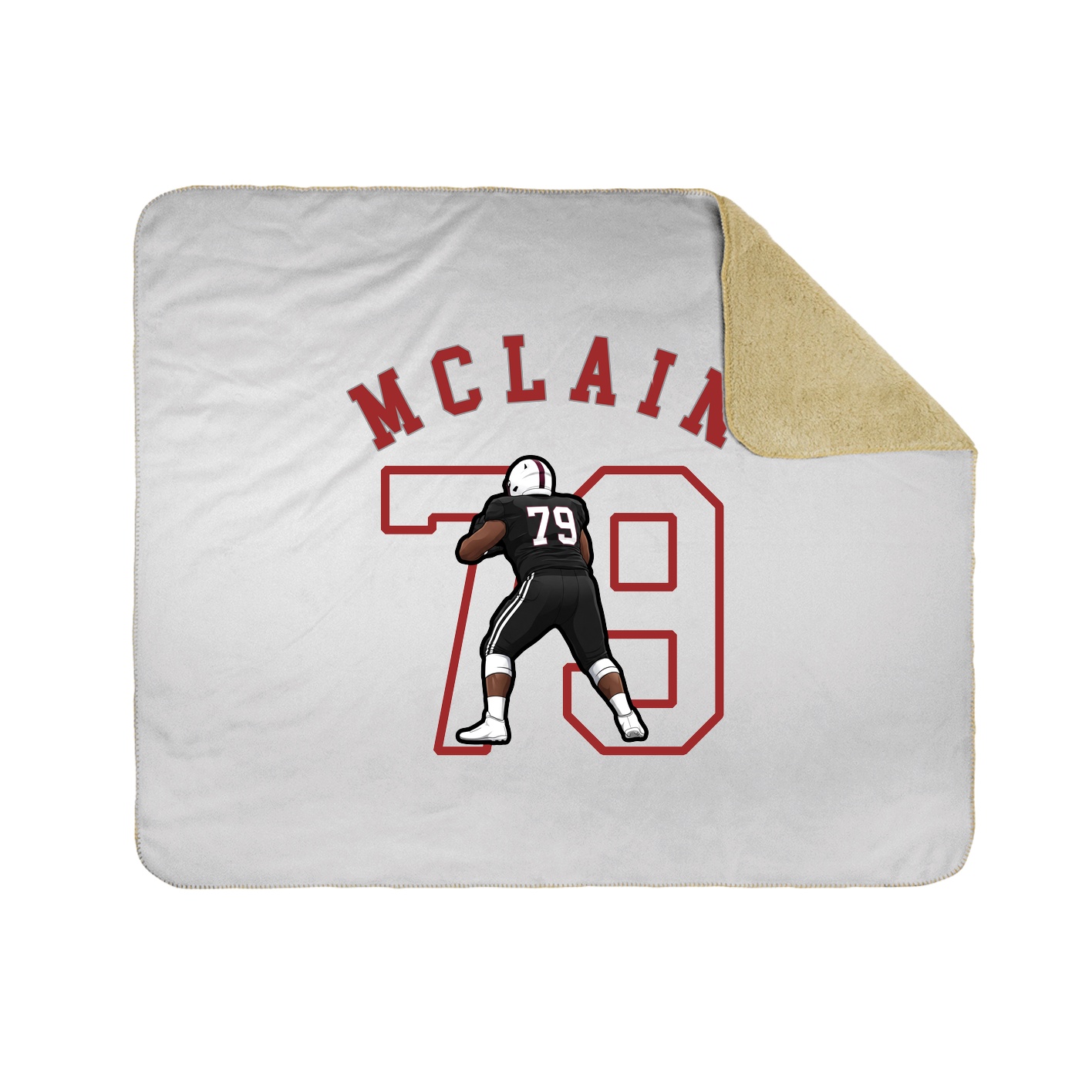 Throw Blanket — Shirsey Arch in White