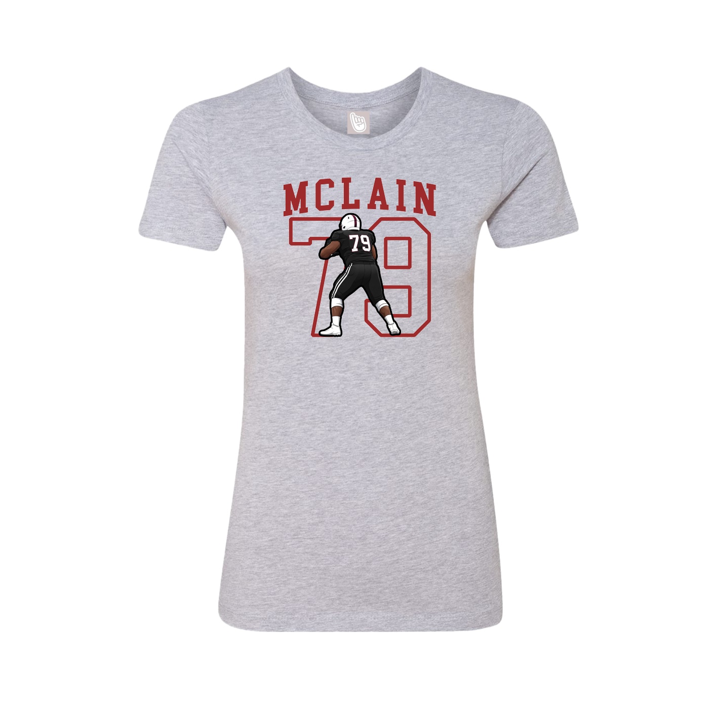 Fitted Women's Tee — Shirsey in Grey