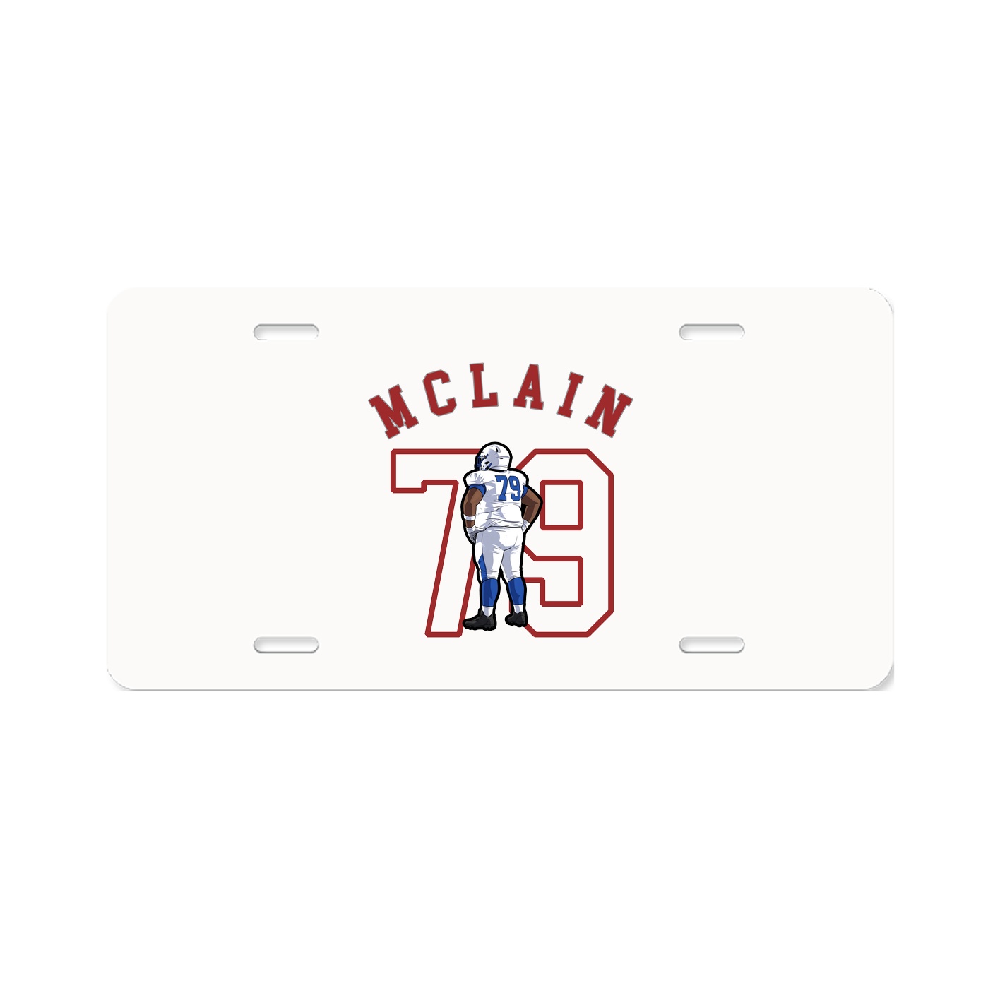 License Plate — Shirsey Arch in Classic