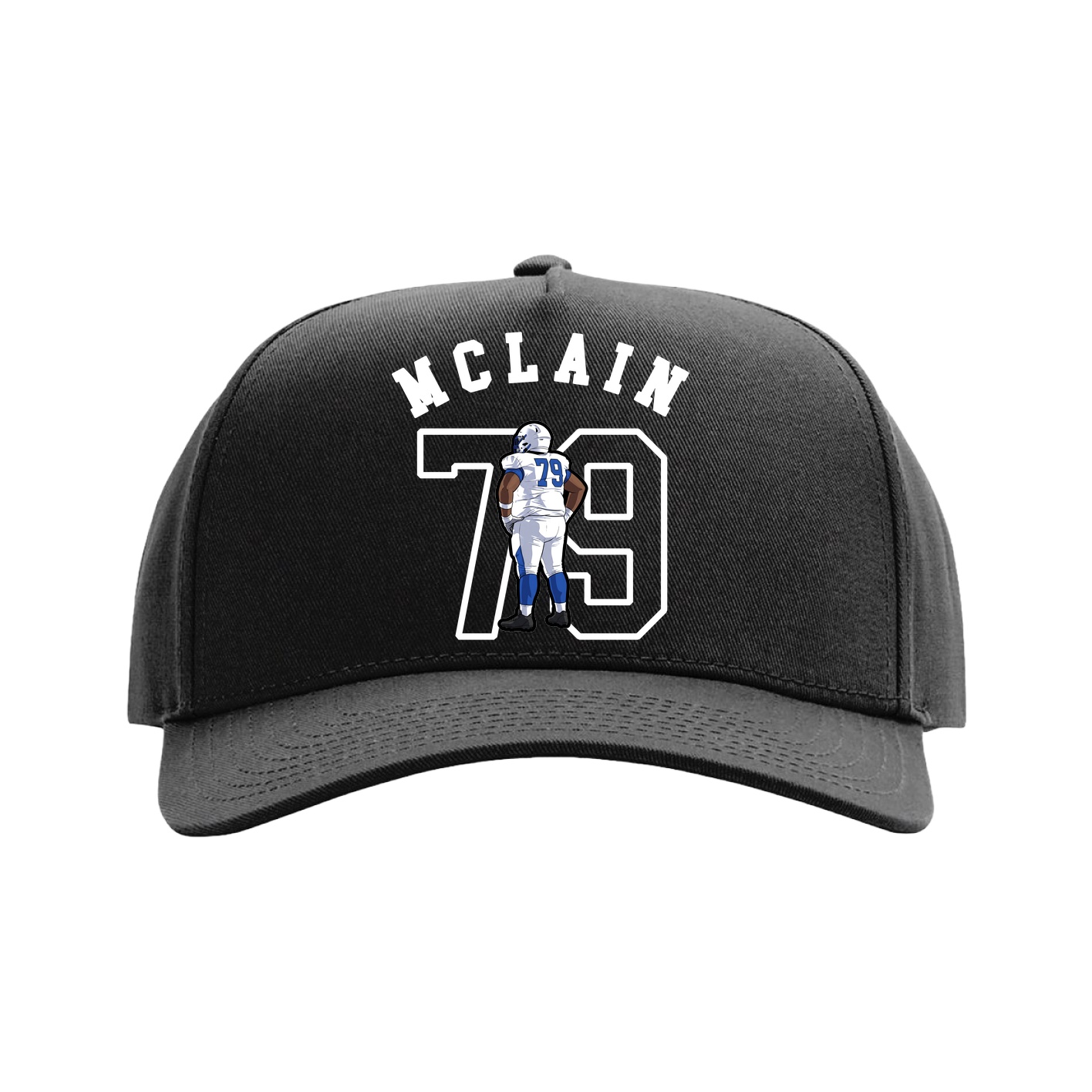 Full Fabric Five-Panel Champ Cap