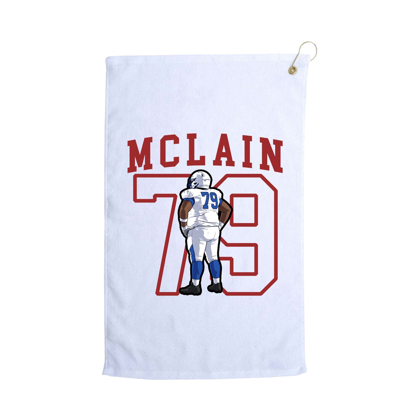 Golf Towel — Shirsey in White