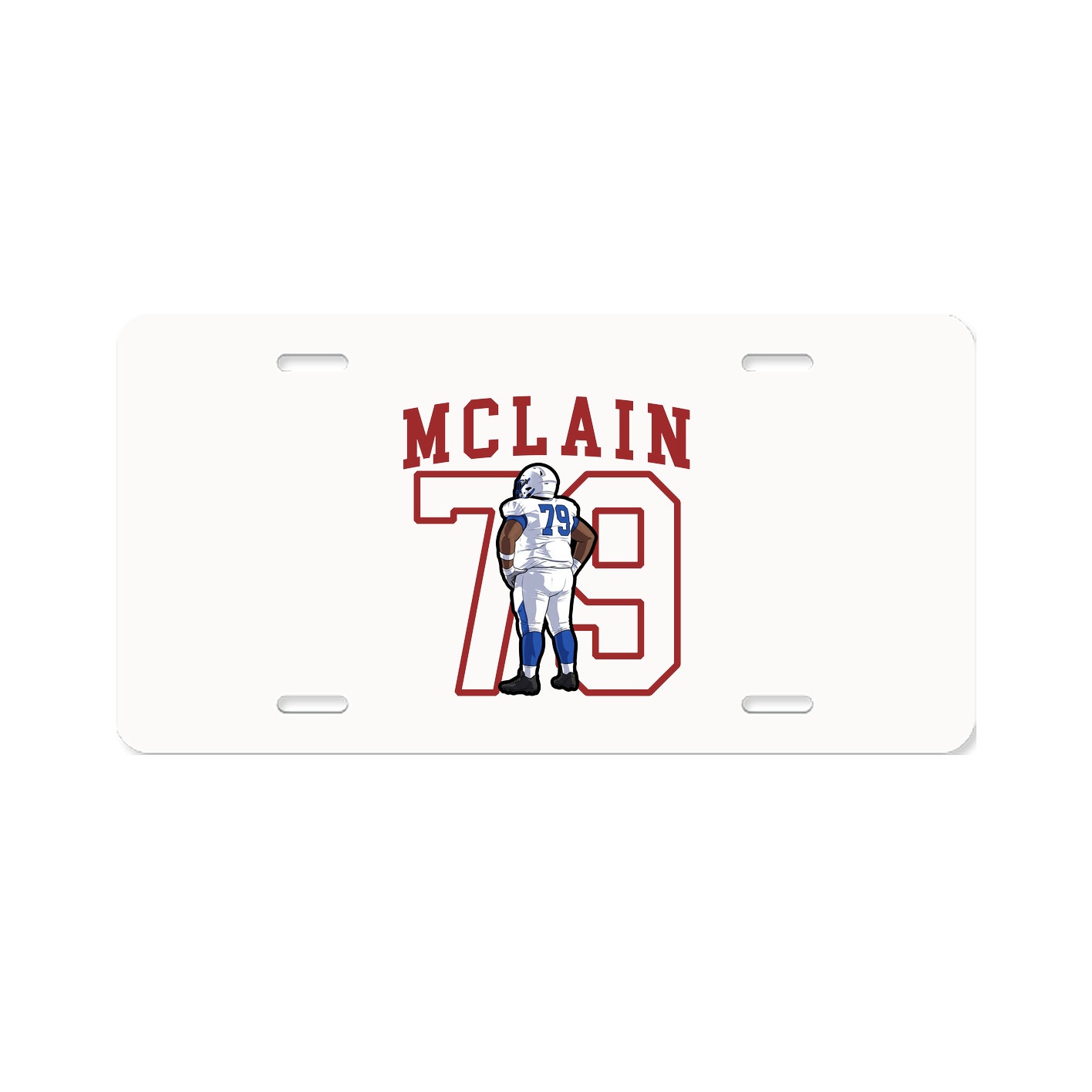 License Plate — Shirsey in Classic